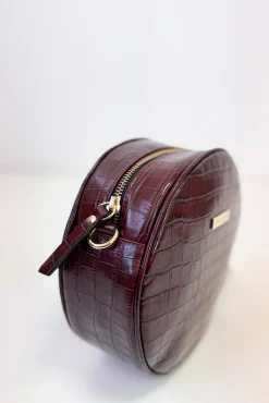 The Code Malas-Bolsa de ombro Olympia Coco bordô Granada