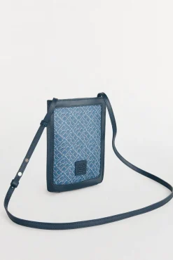 Pedro del Hierro Malas-Bolsa para celular com alça ajustável Azul