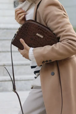 The Code Malas-Bolsa tiracolo Cassandra chocolate Castanho