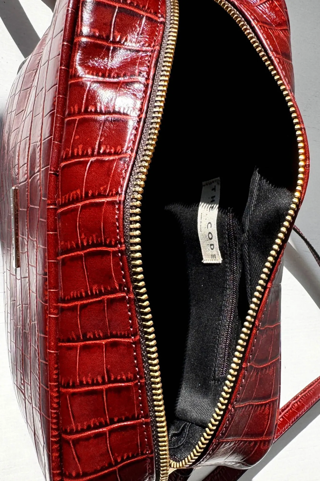 The Code Malas-Bolsa tiracolo Charlotte praliné Castanho