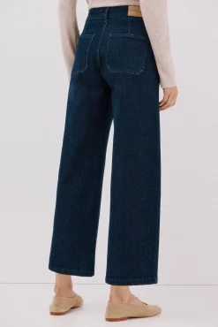 Cortefiel Jeans|Calças-bolsos de calças marinhas Azul