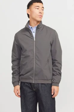 Jack & Jones Casacos-Bomber de corte regular cinzento