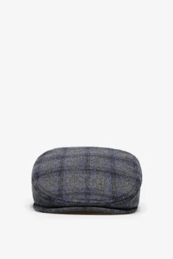 Cortefiel Gorrás-Boné clássico de tecido Cinzento