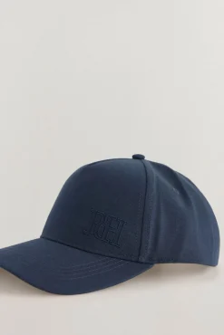 Pedro del Hierro Gorrás-Boné com viseira de têxtil Azul