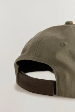 Pedro del Hierro Gorrás-Boné com viseira de têxtil Verde