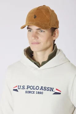 Us Polo Gorrás-Boné de armas Castanho