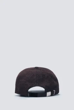 Springfield Gorrás-Boné de beisebol de lã marrom cru