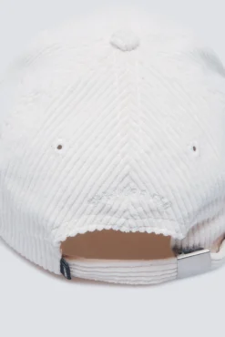 Springfield Gorrás-Boné de beisebol de veludo cotelê bege branco