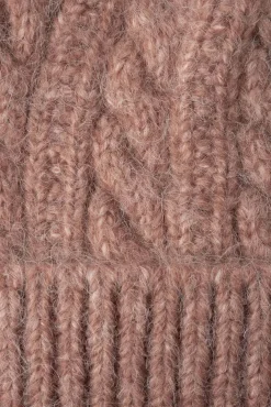 Pepe Jeans Camisolas-Boné de malha malha rosa