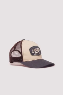 Springfield Gorrás-Boné Trucker com patch frontal cru