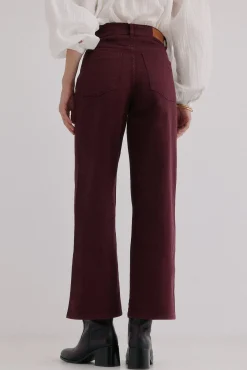 Hoss Intropia Jeans-Bonnie. Calça jeans de perna larga Granada