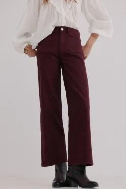 Hoss Intropia Jeans-Bonnie. Calça jeans de perna larga Granada