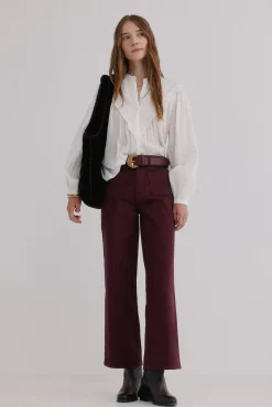 Hoss Intropia Jeans-Bonnie. Calça jeans de perna larga Granada