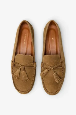 Cortefiel Mocassins-borlas de croute com borlas Castanho