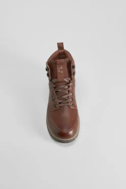 Comfeet Botins-Bota botim Hexaflex ikimba Castanho