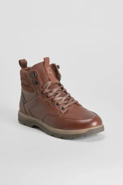 Comfeet Botins-Bota botim Hexaflex ikimba Castanho