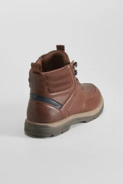 Comfeet Botins-Bota botim Hexaflex ikimba Castanho