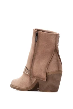 XTI Saltos|Botas-Bota Campera com tachas bege