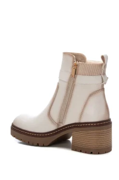 XTI Saltos|Botas-Bota Chelsea bege