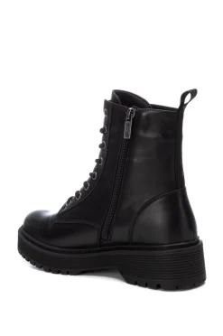 XTI Botas|Botins-Bota de amarrar preto