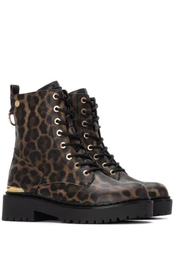 XTI Saltos|Botas-Bota de amarrar estampado