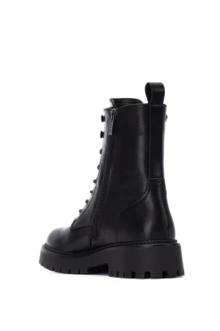 XTI Botas|Botins-Bota de amarrar preto