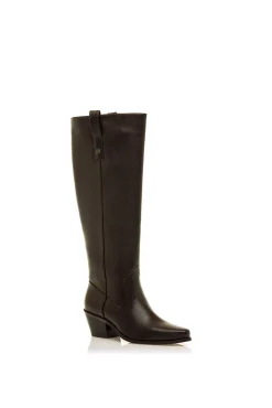 MTNG Saltos|Botas-Bota de cowboy alta do Texas cru