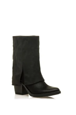 MTNG Saltos|Botas-Bota de cowboy de Tijuana preto