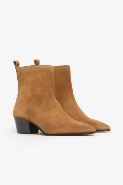 Cortefiel Saltos|Botins-Bota de croute de Botins Castanho