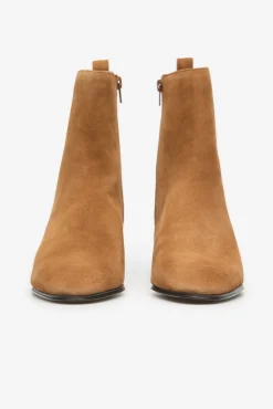 Cortefiel Saltos|Botins-Bota de croute de Botins Castanho