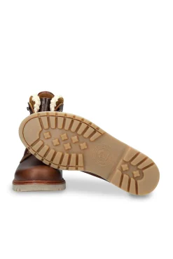 Panama Jack Botas-Bota de homem em pele napa Castanho