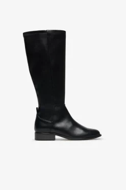 Cortefiel Saltos|Botas-Bota elástica alta Preto