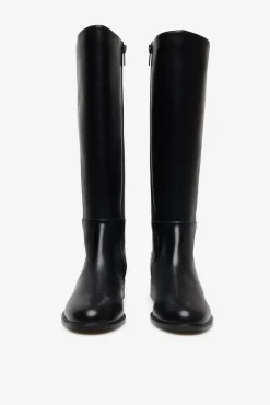 Cortefiel Saltos|Botas-Bota elástica alta Preto