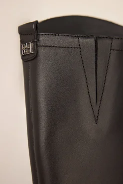 Pedro del Hierro Botas|Saltos-Bota equestre com detalhe metálico Preto