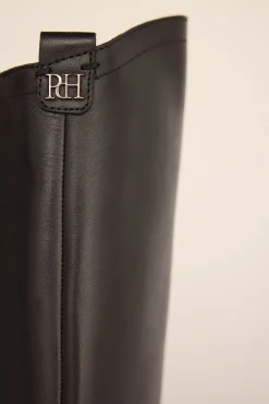 Pedro del Hierro Botas|Saltos-Bota equestre com detalhe metálico Preto