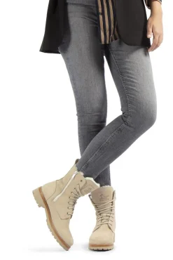 Panama Jack Saltos|Botas-Bota feminina baixa Tostado