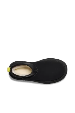 Ugg Botas|Calçado De Couro-Bota feminina clássica Mini Dipper Preto