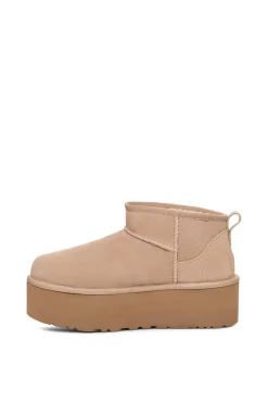 Ugg Saltos|Botas-Bota Plataforma Ultra Clássica Marrom