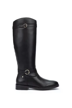 Pikolinos Botas|Calçado De Couro-Botas Preto