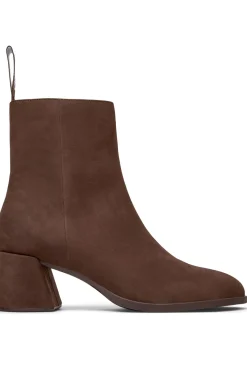 Camper Botas|Calçado De Couro-Botas de couro de cano meia preto