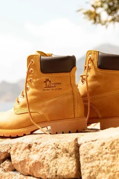 Panama Jack Saltos|Botas-Botas de pele com forro de pele Castanho