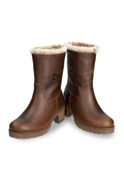 Panama Jack Saltos|Botas-Botas de salto femininas Castanho