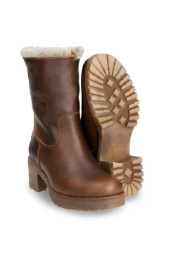 Panama Jack Saltos|Botas-Botas de salto femininas Castanho
