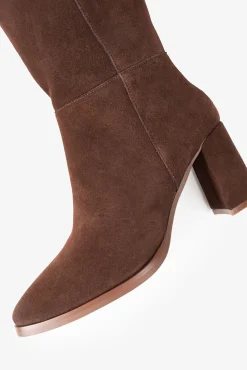 Popa Saltos|Botas-Botas feminina Sinnara Croute Castanho