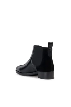 Geox Calçado De Couro|Botins-Botim de Felicity Preto