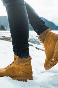 Panama Jack Botas|Botins-Botim de homem em pele napa Dourado