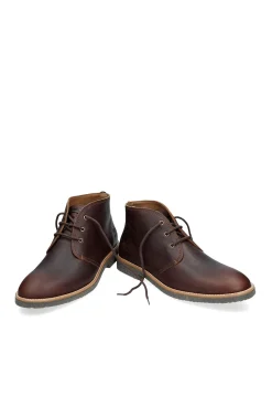 Panama Jack Botas|Botins-Botim de homem em pele napa Castanho