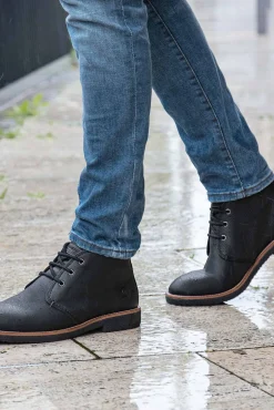 Panama Jack Botas|Botins-Botim de homem em pele napa Preto