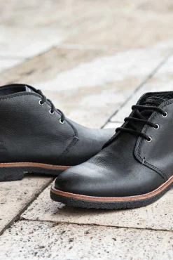 Panama Jack Botas|Botins-Botim de homem em pele napa Preto