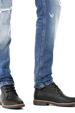 Panama Jack Botas|Botins-Botim de homem em pele napa Preto